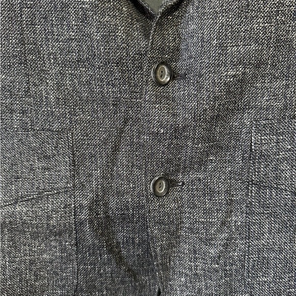Panhandle Slim Charcoal Gray Textured Two-Button Sport Coat - Picture 6 of 10